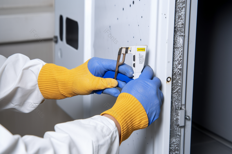 工人戴着手套家电维修洗衣机上门服务实拍摄影图,高清,摄影图,摄影图片,图片大全,摄影图免费下载